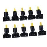 Maxbell 10 Pieces Auto Car Windshield Washer Sprayer Nozzle Black for Nissan Tiida Sylphy