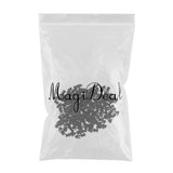 Max 100Pieces Car Anti-scratch Strips Rivet Trim Push Clip for Ford Fiesta Focus