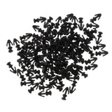Max 100Pieces Car Anti-scratch Strips Rivet Trim Push Clip for Ford Fiesta Focus