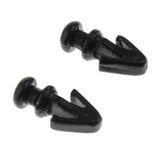 Max 100Pieces Car Anti-scratch Strips Rivet Trim Push Clip for Ford Fiesta Focus