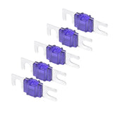 Max 5 Pieces Mini ANL Bolt Fork Fuse Kit Car Audio Circuit Breaker 100A