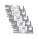 Max 5 Pieces Mini ANL Bolt Fork Fuse Kit Car Audio Circuit Breaker 80A