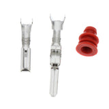 Max 2 Sets 16Pin Car Waterproof 2.2mm Terminals Electrical Wire Connector Plugs