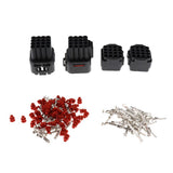 Max 2 Sets 16Pin Car Waterproof 2.2mm Terminals Electrical Wire Connector Plugs