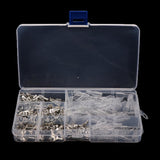 Max 270 Pieces 2.8/4.8/6.3mm Male Female Spade Crimp Terminal Insulating Sleeves