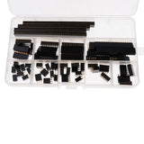 Max 65 Pieces 2.54mm 2p~40p Double Row Female Pin Header for Arduino PCB