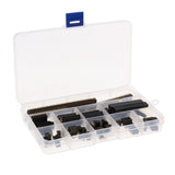 Max 65 Pieces 2.54mm 2p~40p Double Row Female Pin Header for Arduino PCB