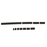 Max 65 Pieces 2.54mm 2p~40p Double Row Female Pin Header for Arduino PCB