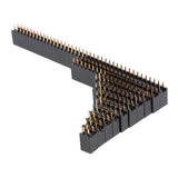 Max 65 Pieces 2.54mm 2p~40p Double Row Female Pin Header for Arduino PCB