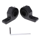 Max 2 Pieces Bull Roll Bar Light Lamp Mount Bracket 28mm~32mm(1.1~1.3 Inch)