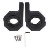 Max 2 Pieces Bumper Roll Bar Light Lamp Mount Bracket 35mm~51mm (1.4~2 Inch)