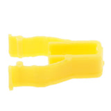 Max 500 Pieces Yellow Dashboard Instrument Plastic Fastener And Card Buckle Clip