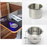 Max Universal Waterproof Drink Cup Holder for Boat Motorhome Accessary 68x55mm