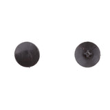 Max Pack of 100 Cross Screw Cover Caps Washer Flip Tops self-tapping Black