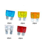 Max DC 12-32V 4 Way Blade Fuse Holder Box Block With Fuses Terminals Kit