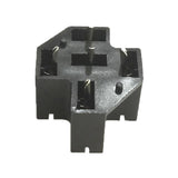 Max 40A 5Pin SPDT PCB Board Mount Relay Socket Connector with Terminals