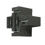 Max 40A 5Pin SPDT PCB Board Mount Relay Socket Connector with Terminals