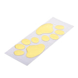 Max 3D Stereo Dog Footprint Car stickers Adhesive Decal Decoration PVC Gold