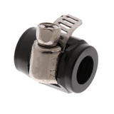 Max AN4 Car Fuel Oil Water Hose Pipe End Finisher Clamp Clip Aluminium Black
