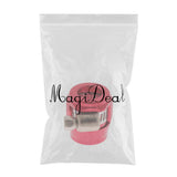 Max AN8 Car Fuel Oil Water Hose Pipe End Finisher Clamp Clip Aluminium Red
