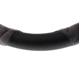 Max Universal Car Steering Wheel Cover Anti-slip Fluffy Protector Gray