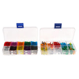 Max 220 Pieces 2 in 1 Blade Fuses Inline Holder for Car Truck SUV RV Boat