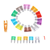 Max 220 Pieces 2 in 1 Blade Fuses Inline Holder for Car Truck SUV RV Boat
