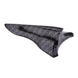 Max 10 Pieces Car Roof Air Vortex Generator Shark Fin Decorative Carbon Pattern