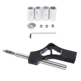 Max Universal Car Vehicles Manual Gear Quick Shifter Tread Extended Lever Black