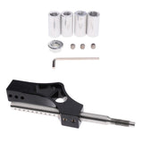 Max Universal Car Vehicles Manual Gear Quick Shifter Tread Extended Lever Black