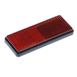 Max Car Cycle Reflector Light Reflective Strips Stick On Self Adhesive Red