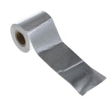 Max Car Exhaust Manifold Pipe Reflective Heat Protection Wrap Tape Roll Silver