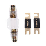 Max ANL Fuse Holder Distribution Inline Gold Plated Free with 100A 200A Fuses