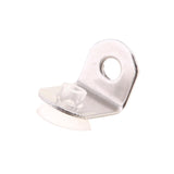 Max Maxb 20 Pieces Small Silver Tone Metal 90 Degrees Angle Bracket with Suction Cup