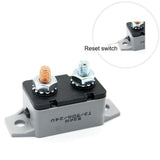 Max 12V-24V Car Marine Boat Audio Circuit Breaker Manual Reset Fuseholder 50A