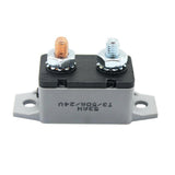 Max 12V-24V Car Marine Boat Audio Circuit Breaker Manual Reset Fuseholder 50A