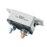 Max 12V-24V Car Marine Boat Audio Circuit Breaker Manual Reset Fuseholder 40A
