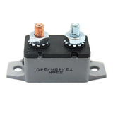 Max 12V-24V Car Marine Boat Audio Circuit Breaker Manual Reset Fuseholder 40A