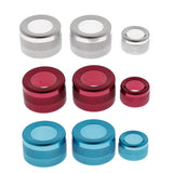 Max Maxb 3 Pieces A/C Control Radio Volume Knob Ring Trim for BMW 1 2 3 Series Red