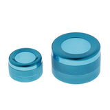 Max Maxb 3 Pieces A/C Control Radio Volume Knob Ring Trim for BMW 1 2 3 Series Blue