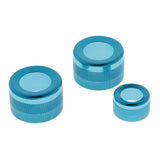 Max Maxb 3 Pieces A/C Control Radio Volume Knob Ring Trim for BMW 1 2 3 Series Blue