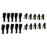 Max Maxb 10 Set 1Pin Sealed Waterproof Quick Splice Electrical Wire Connector Plugs