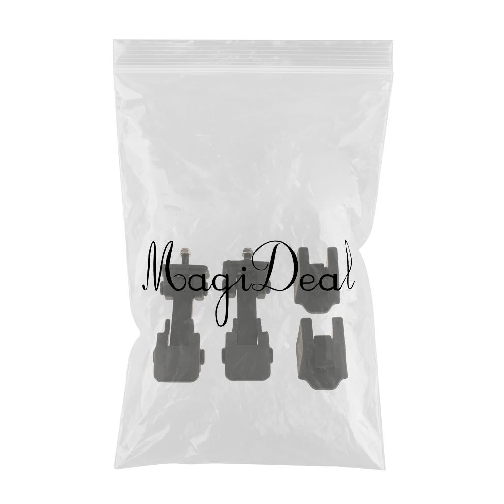 Max Maxb 1 Pair Hood Latch Buckle with Mount Bracket for Jeep Wrangler JK 2008-2017