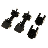 Max Maxb 1 Pair Hood Latch Buckle with Mount Bracket for Jeep Wrangler JK 2008-2017