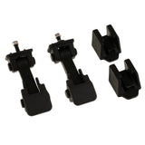 Max Maxb 1 Pair Hood Latch Buckle with Mount Bracket for Jeep Wrangler JK 2008-2017