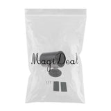 Max Maxb 52mm 2" & 1/16" Black Gauge Cup Holder Pod Dash Mount Hole In Back