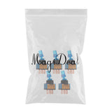 Max Maxb 5 Pieces LED On/Off SPST Toggle Switch with Cover Car Boat 12V 20A  Blue