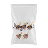 Max Maxb 5 Pieces LED On/Off SPST Toggle Switch with Cover Car Boat 12V 20A  Orange