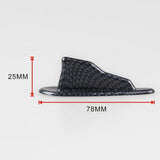 Max Maxb 10 Pieces Car Roof Decoration Air Vortex Generator Shark Fins Carbon Pattern