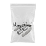 Maxbell 610mm 24" Polished Aluminum Flex Radiator Hose Kit w/ End Caps Upper & Lower